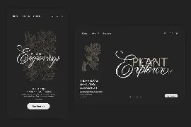 Marmoreal Decorative Script font