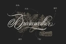 Marmoreal Decorative Script font