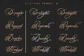 Marmoreal Decorative Script font