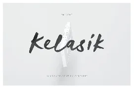 Kelasik Handmade Font