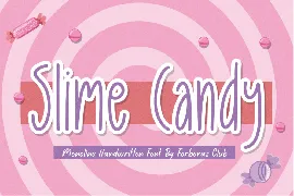 Slime Candy font