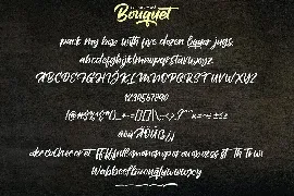 Bouquet | A Simpely Wetbrush Script font