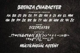 Brenza - Trendy Urban Font