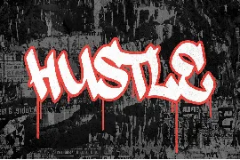 Darksite - Urban Graffiti Font