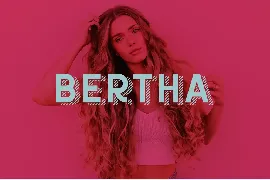 Bertha font