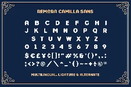 Remora Camilla - Display Font Duo