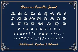 Remora Camilla - Display Font Duo