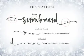 snowbound font