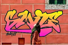 Notress - Graffiti Font