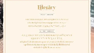 Literacy Serif Font