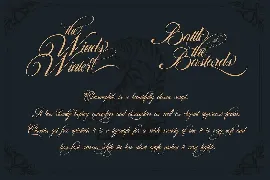 Chasmophile Decorative Script font