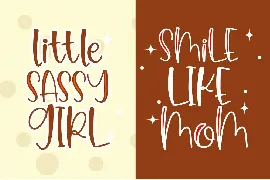 Cutie Brown Crafty Font