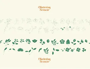 Blooming Season font