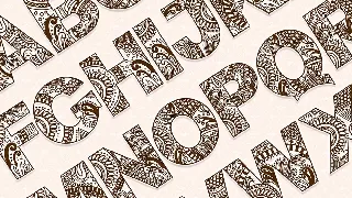 Batik Worldwide font