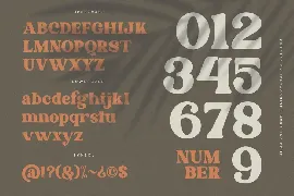 Morphins | Display Serif font