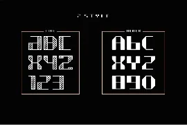 Quiltix - Unique Display Font