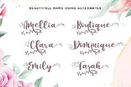 Botanical Flourish font