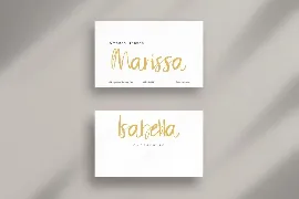 Marissa Bellas - Script Signature Font