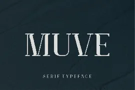 Muve Display Serif font