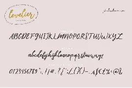 Lovelier Font