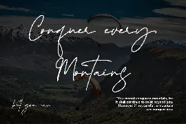 Queenstown Signature - Signature Font