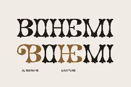 Geman Nier - Vintage Display Font