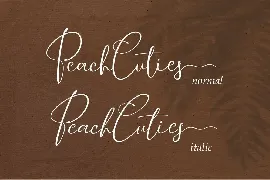 PeachCuties font