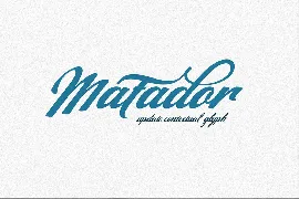 Matador font