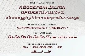 Retanglez font