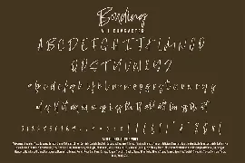 Bonding - Handwritten Font