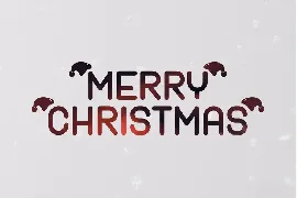 Happy Christmas font