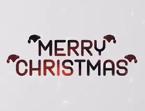 Happy Christmas font