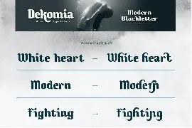 Dekomia Font