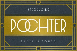 POCHTER ART DECO font