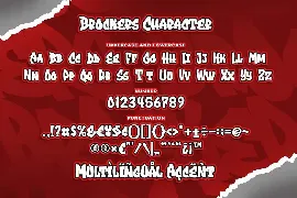 Brockers Urban Graffiti Art Business Font