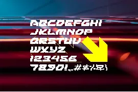 Hypers Techno - Futuristic Font