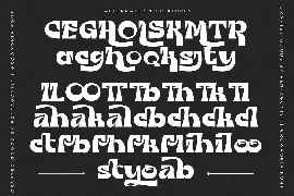 GROWVOKIA | Groovy Display font