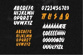 Tweaks Brush Font