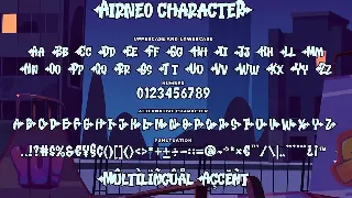 Airneo Graffiti Font