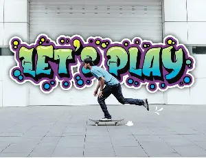 Street Air - Urban Graffiti Font