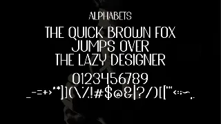 Javalenta font