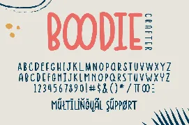 Boodie - Crafter Font