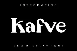 Kafve Font