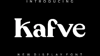 Kafve Font