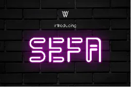 sefa font