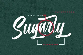 Sugarly Script font