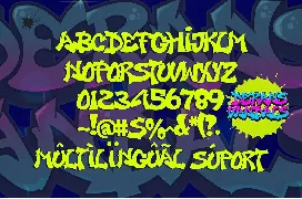 Derans Vandals - Awesome Graffiti Font