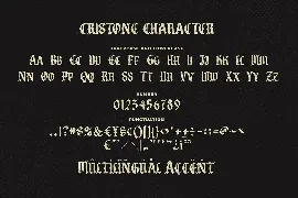 Cristone Blackletter Font