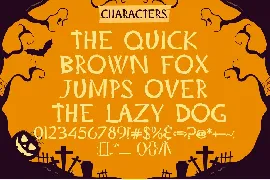 Trick or Bite - Halloween Font