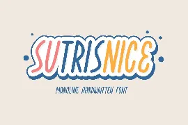 Sutrisnice font